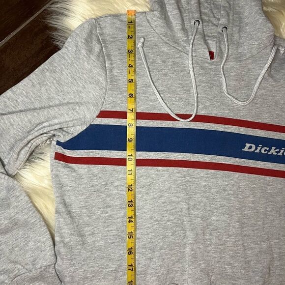 Dickies grey sweatshirt crop hoodie size medium - Picture 7 of 7